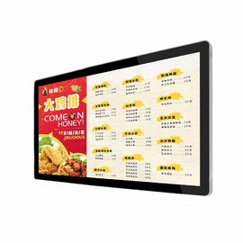 Lettore multimediale di mezzi pubblicitari digitale di androide dello schermo di non tocco del contrassegno del supporto a 23,6 pollici della parete