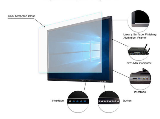 Touch screen infrarosso LCD in 8ms che annuncia il contrassegno di Digital del giocatore dell'esposizione