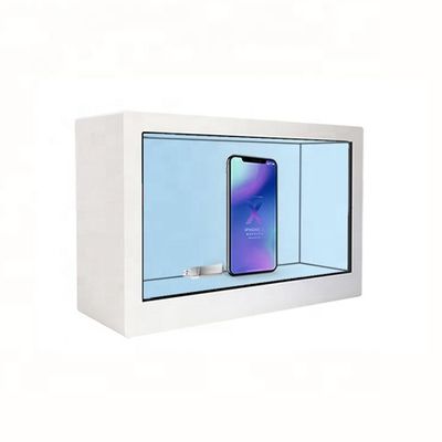 Contenitore LCD di Governo di manifestazione della vetrina astuta trasparente per la pubblicità di prodotto