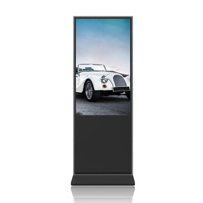 Chiosco stante dello schermo del pannello 4k HD Smart del touch screen dell'esposizione di pubblicità del pavimento