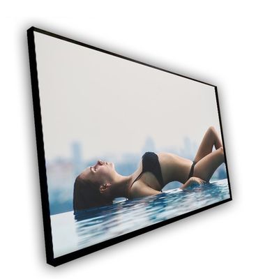 Touch screen di pubblicità LCD 4k a 49 pollici del contrassegno di Digital del supporto della parete