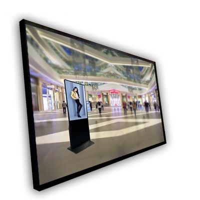 Touch screen di pubblicità LCD 4k a 49 pollici del contrassegno di Digital del supporto della parete