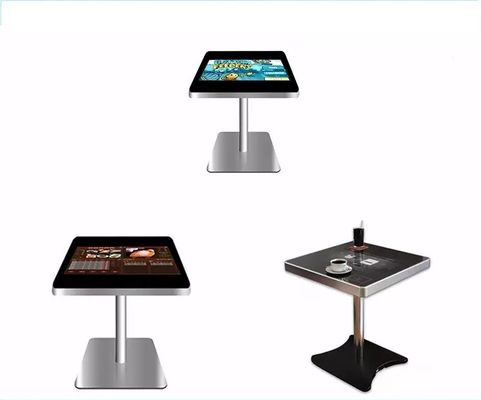 Il chiosco a 22 pollici di pubblicità del touch screen del tavolino da salotto di Antivari visualizza il tipo di T