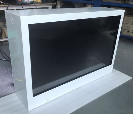 Vetrina trasparente astuta LCD a 55 pollici 450cd/M2 dell'esposizione di Digital