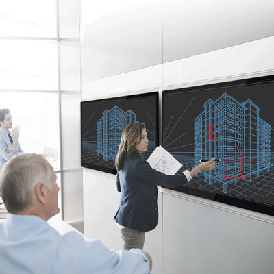 Bordo astuto elettronico fissato al muro 2160P di Digital Touchable per insegnamento